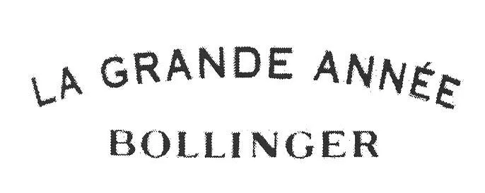 BOLLINGER LA GRANDE ANNEE