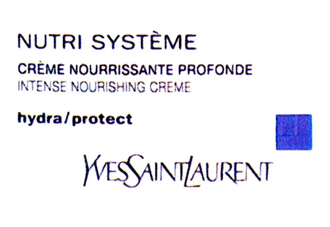 NUTRI SYSTEME YVES SAINT LAURENT
