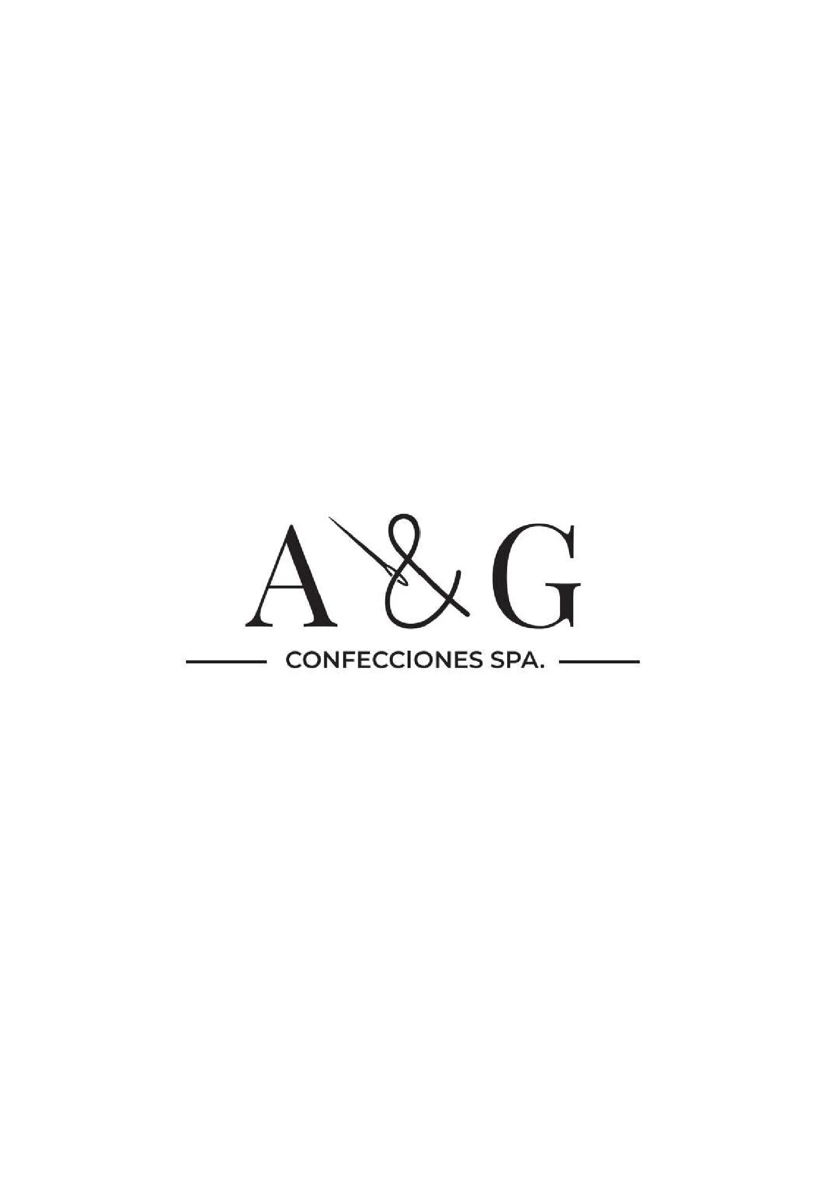 A & G Confecciones Spa.