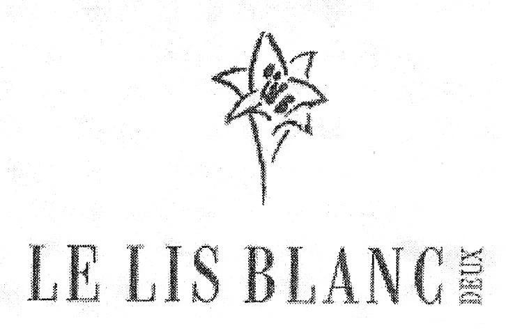 LE LIS BLANC DEUX