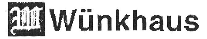 W WUNKHAUS