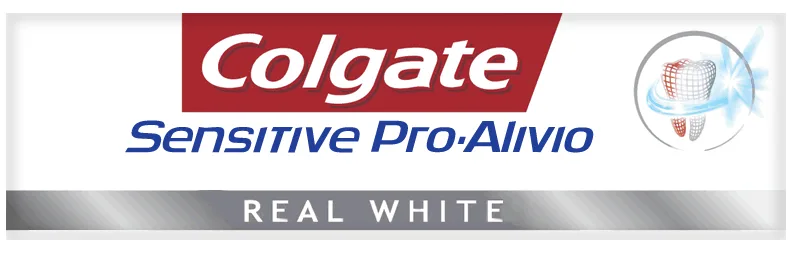 COLGATE SENSITIVE PRO-ALIVIO REAL WHITE