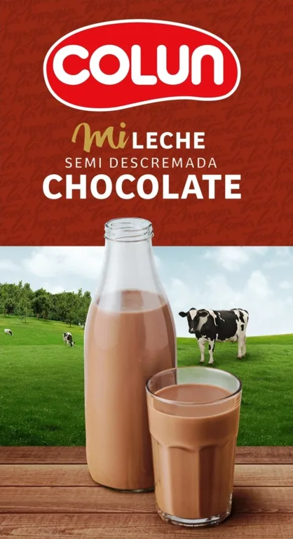 COLUN MI LECHE SEMI DESCREMADA CHOCOLATE