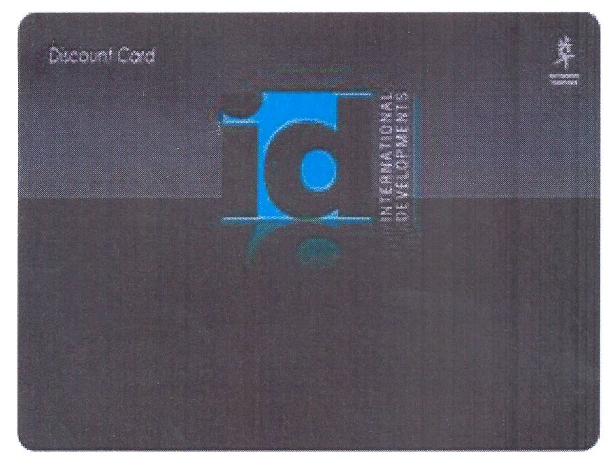 ID INTERNATIONAL DEVELOPMENTS-DISCOUNT CARD-GATHERING TOGETHER