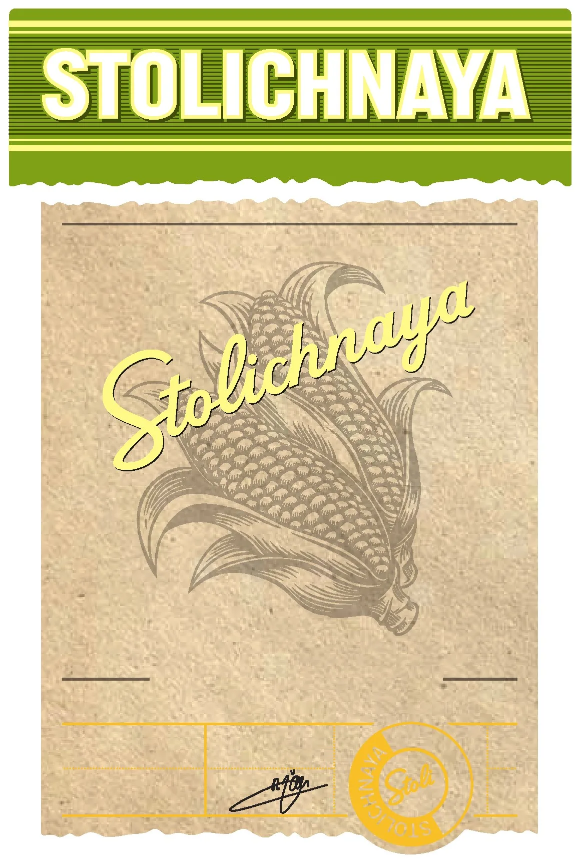 STOLICHNAYA STOLICHNAYA STOLI STOLICHNAYA