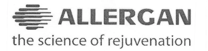 ALLERGAN THE SCIENCE OF REJUVENATION