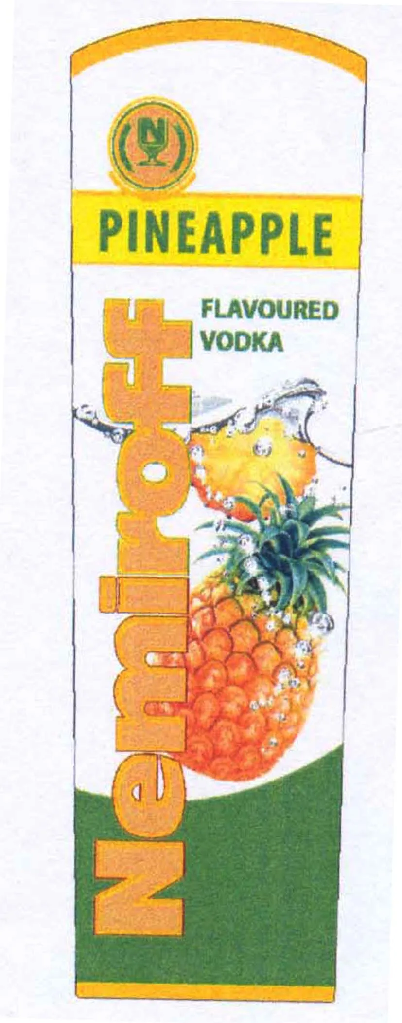 NEMIROFF PINEAPPLE FLAVOURED VODKA