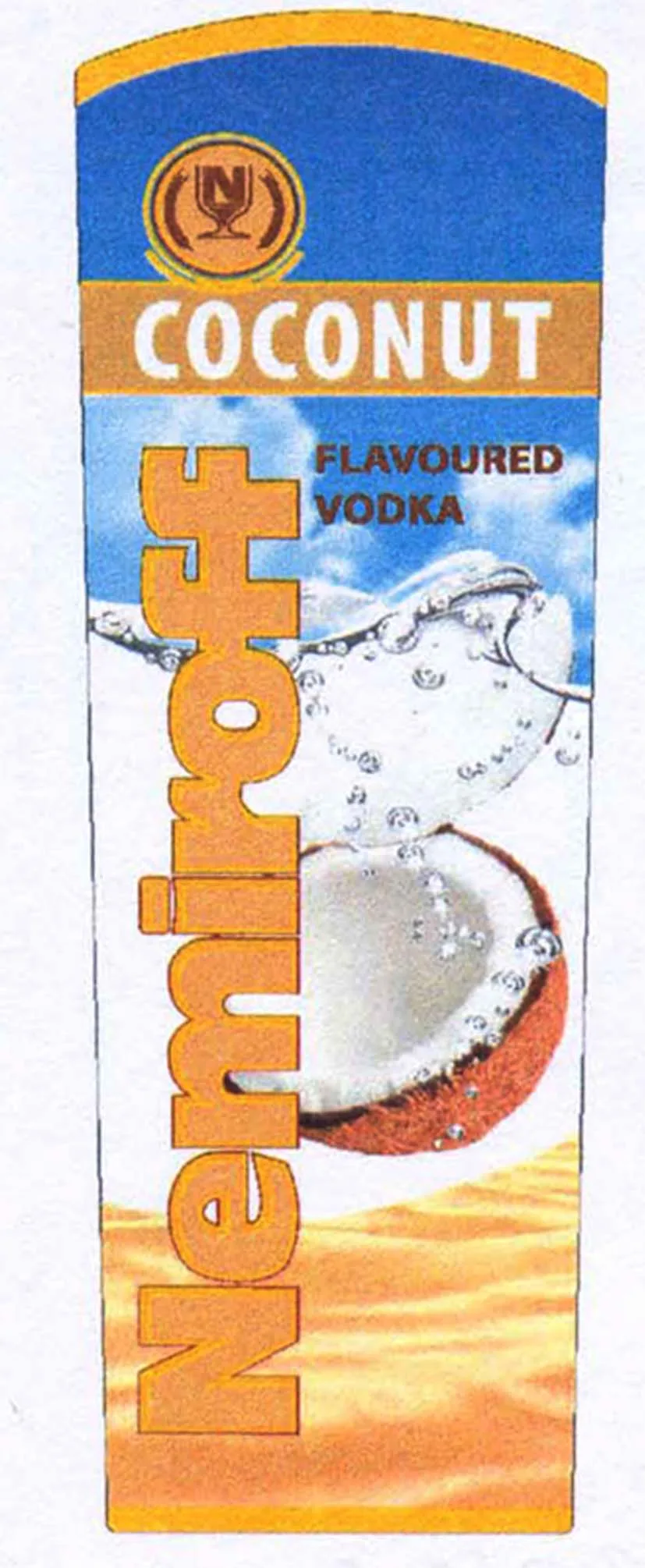 NEMIROFF COCONUT FLAVOURED VODKA