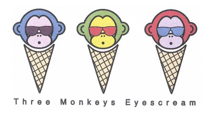 THREE MONKEYS EYESCREAM