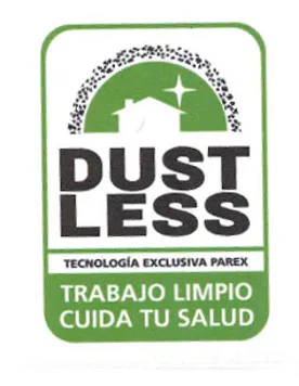 Dust Less Tecnología Exclusiva Parex