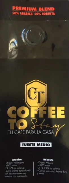 CT COFFEE TO STAY
