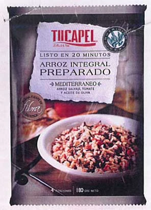 TUCAPEL ARROZ INTEGRAL PREPARADO