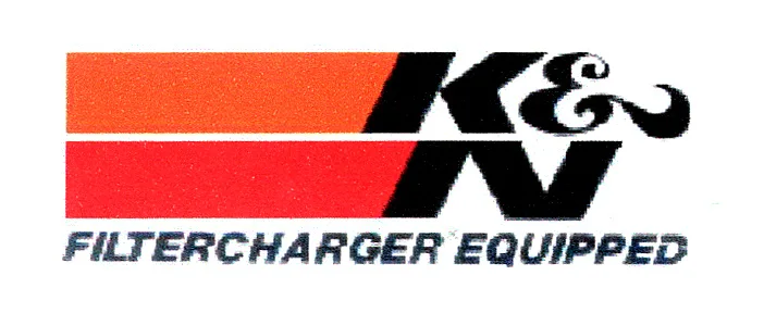 K & N FILTERCHARGER EQUIPPED
