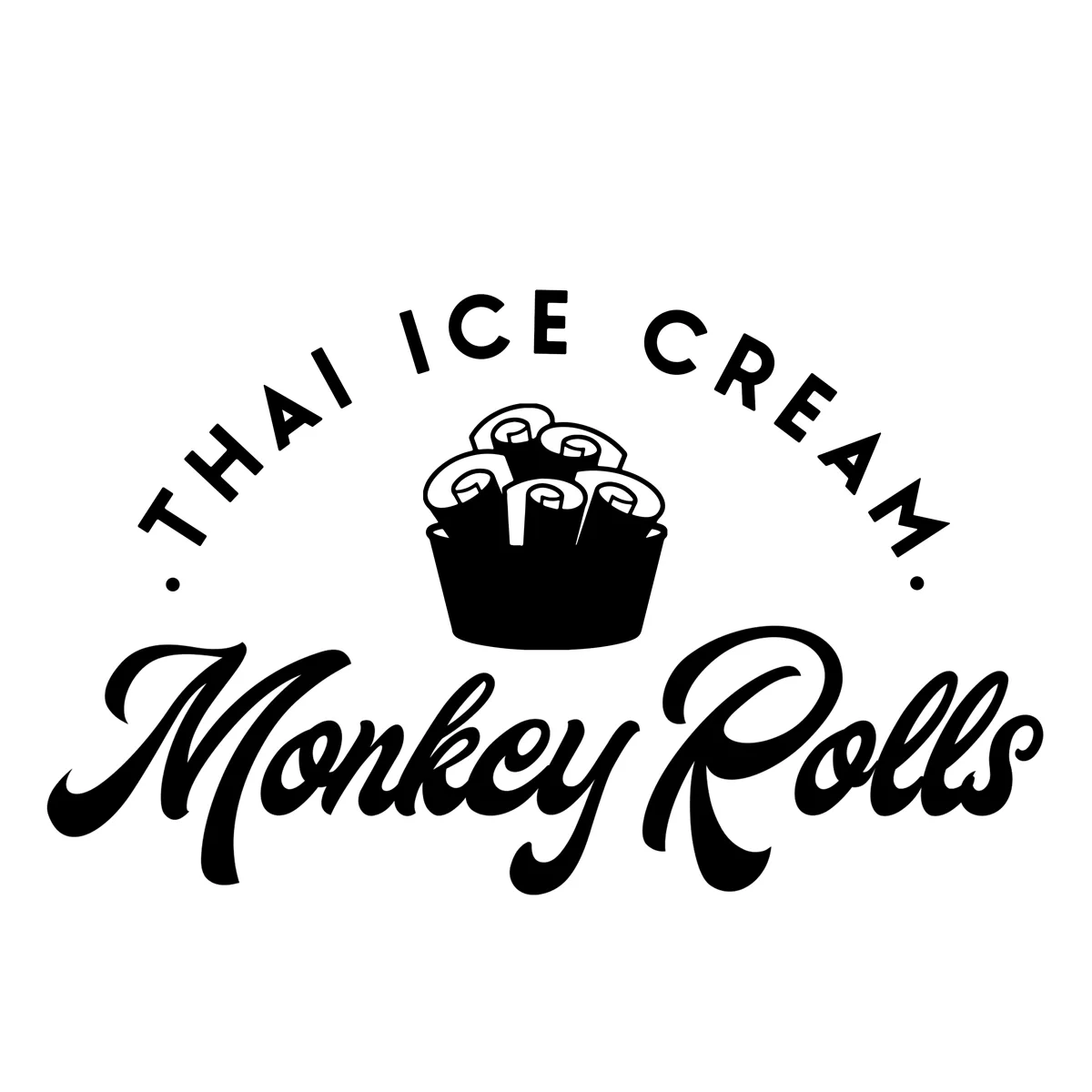 Monkey Rolls Thai Ice Cream