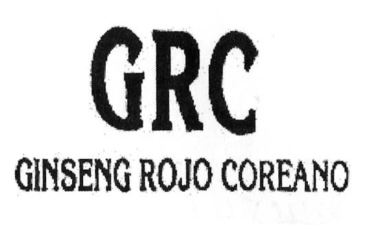 GRC GINSENG ROJO COREANO