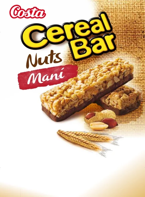 COSTA CEREAL BAR NUTS MANÍ
