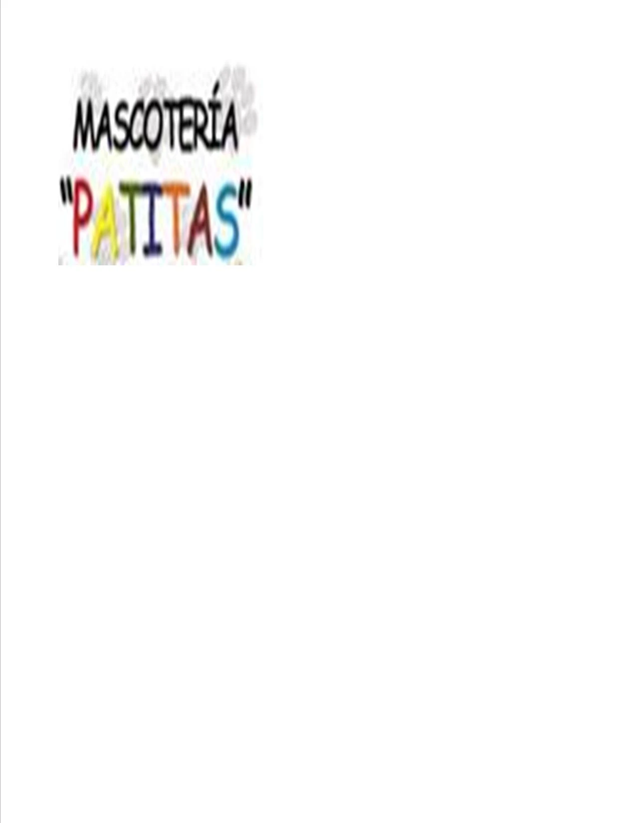MASCOTERIA PATITAS