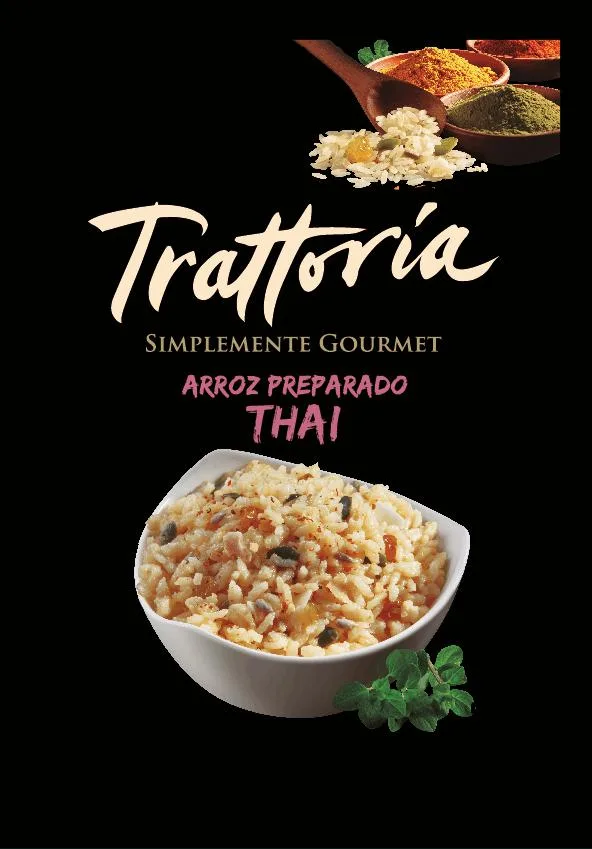 TRATTORIA SIMPLEMENTE GOURMET ARROZ PREPARADO THAI