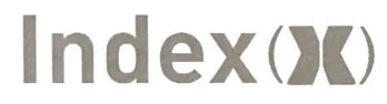 INDEX X