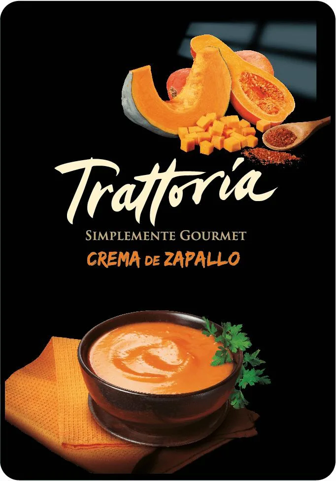 TRATTORIA SIMPLEMENTE GOURMET CREMA DE ZAPALLO