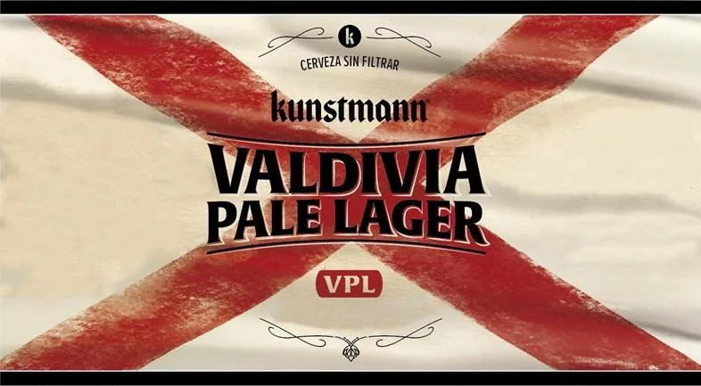 K CERVEZA SIN FILTRAR KUNSTMANN VALDIVIA PALE LAGER VPL
