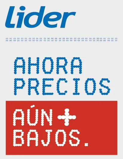 LIDER AHORA PRECIOS AÚN + BAJOS.