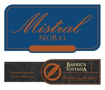 MISTRAL NOBEL BARRICA TOSTADA DESTILERIA MISTRAL