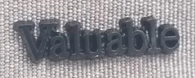 VALUABLE