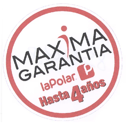 MAXIMA GARANTIA LA POLAR HASTA 4 AÑOS