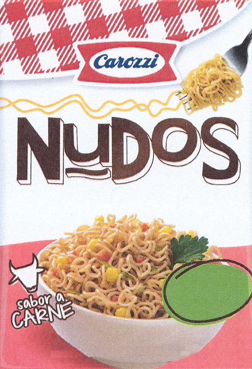 CAROZZI NUDOS SABOR A CARNE