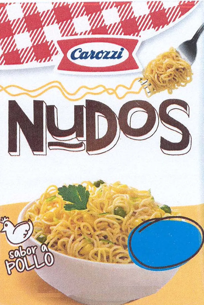 CAROZZI NUDOS SABOR A POLLO
