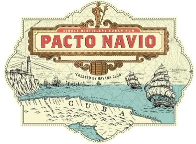 SINGLE DISTILLERY CUBAN RUM PACTO NAVIO CREATED BY HAVANA CLUB CUBA
