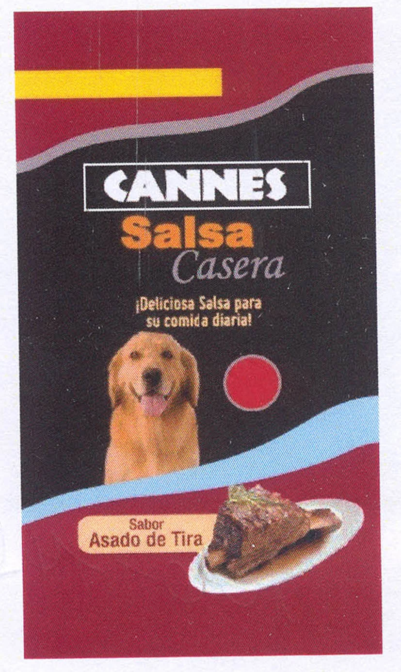 CANNES SALSA CASERA ¡DELICIOSA SALSA PARA SU COMIDA DIARIA! SABOR ASADO DE TIRA