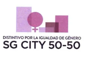 DISTINTIVO POR LA IGUALDAD DE GÉNERO SG CITY 50-50