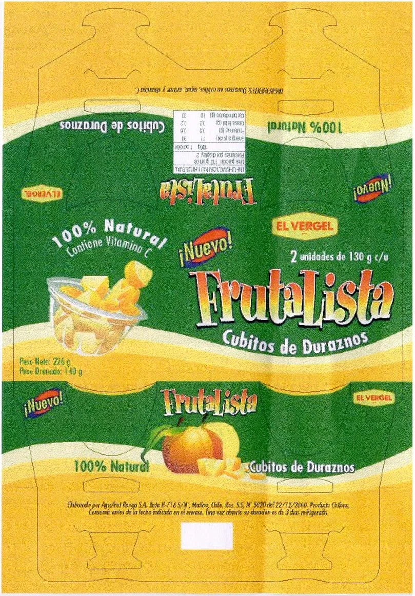 EL VERGEL FRUTA LISTA