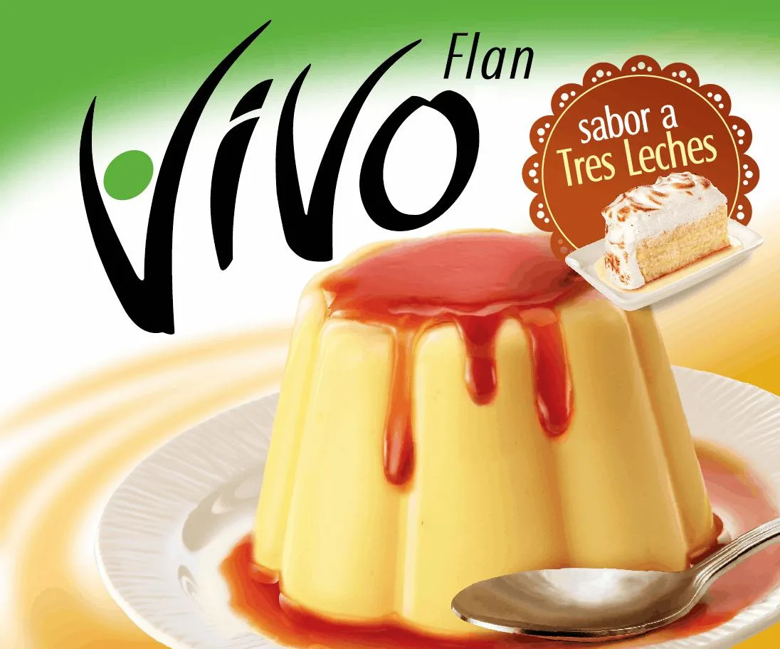 VIVO FLAN SABOR A TRES LECHES