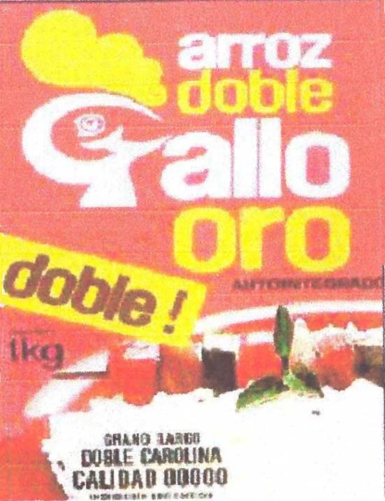 ARROZ DOBLE GALLO ORO AUTOINTEGRADO