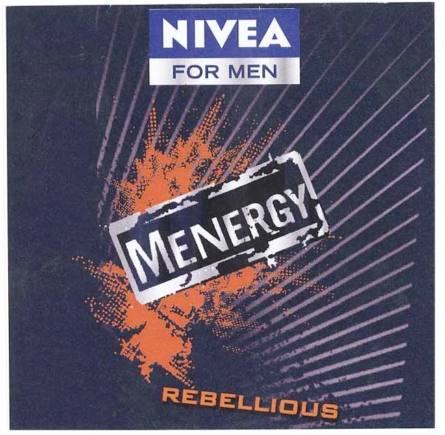 NIVEA FOR MEN MENERGY REBELLIOUS