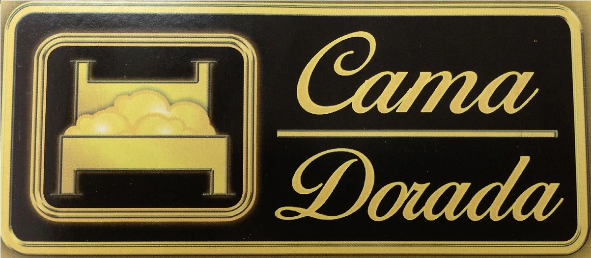 CAMA DORADA
