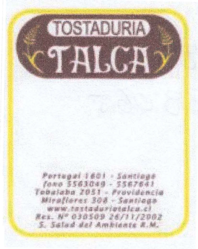 TOSTADURIA TALCA