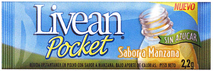 LIVEAN POCKET SABOR A MANZANA