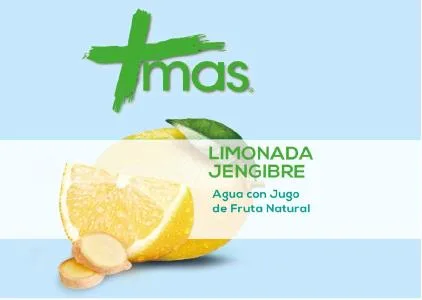 +MAS LIMONADA JENGIBRE