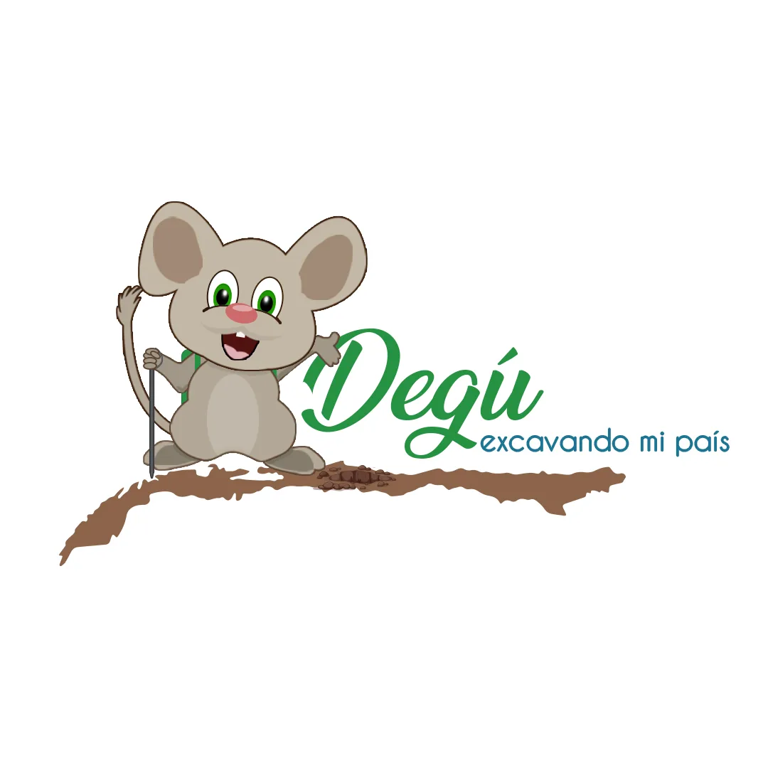 Degú excavando mi país