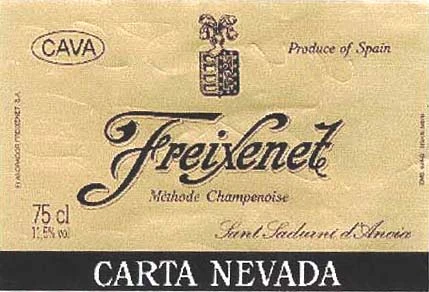 FREIXENET CARTA NEVADA