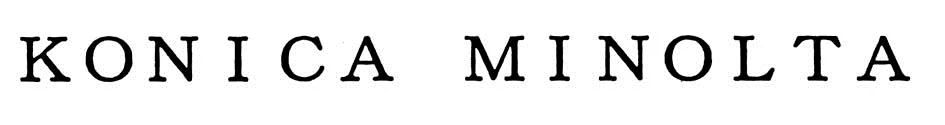 KONICA MINOLTA