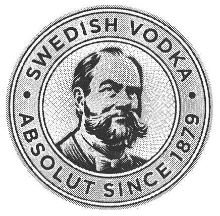 SWEDISH VODKA ABSOLUT SINCE 1879