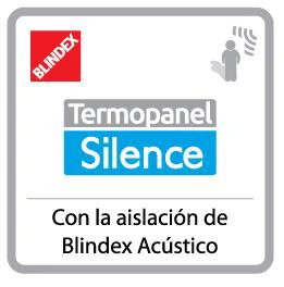 BLINDEX TERMOPANEL SILENCE CON LA AISLACIÓN DE BLINDEX ACÚSTICO