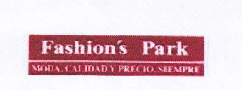 FASHION'S PARK MODA, CALIDAD Y PRECIO, SIEMPRE