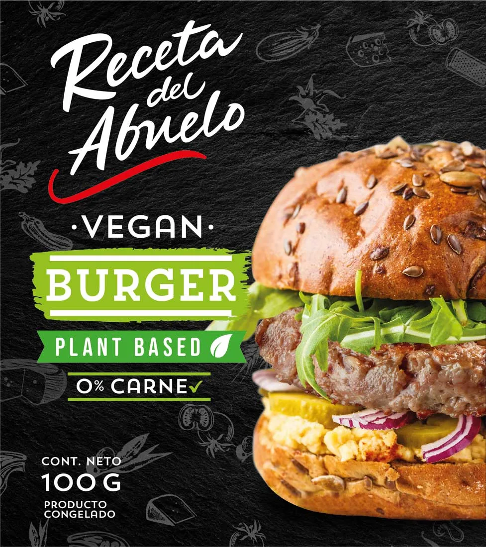 RECETA DEL ABUELO VEGAN BURGER