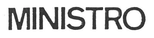 MINISTRO
